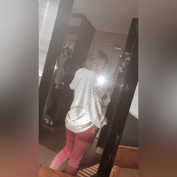 Adiddas Pink Superstar Track Pants & Bonus Leggings - Picture 3 of 8